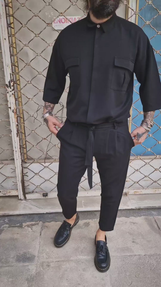 Ankit σετ παντελόνι και πουκάμισο
