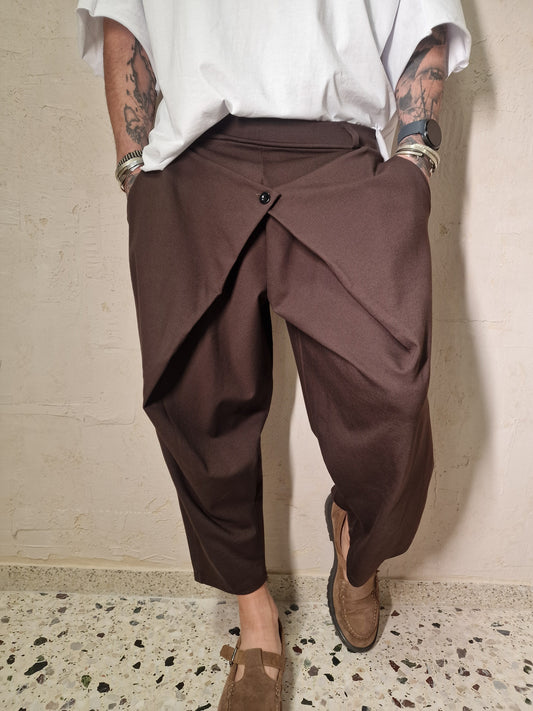 Manish  υφασμάτινο παντελόνι