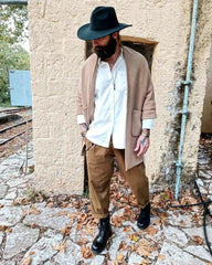 GRIGGIO παλτό one size oversized - Bohoskull