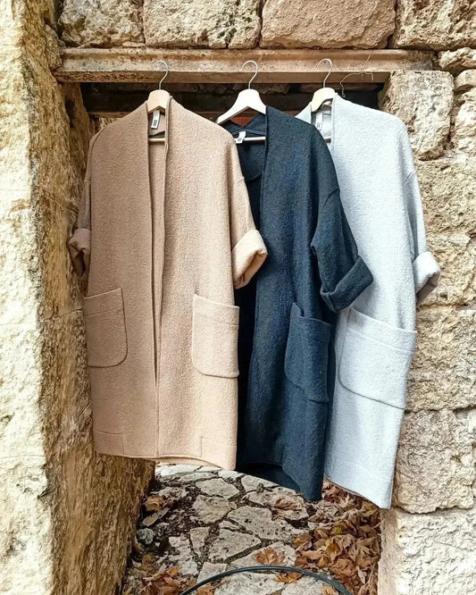 GRIGGIO παλτό one size oversized - Bohoskull