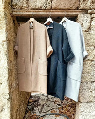 GRIGGIO παλτό one size oversized - Bohoskull