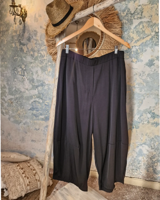 BASILICATA  japanese  παντελόνι oversized  σε άνετη γραμμή - Bohoskull